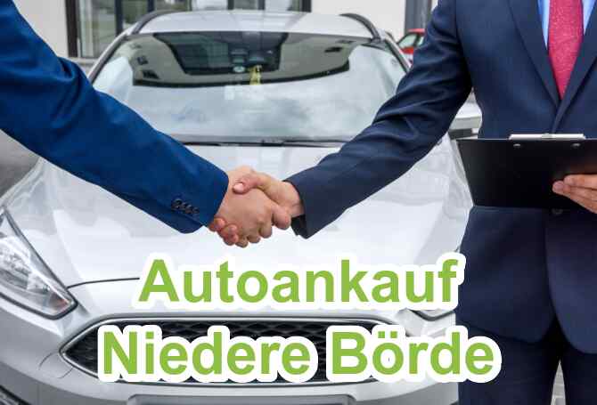 Autoankauf Niedere Börde